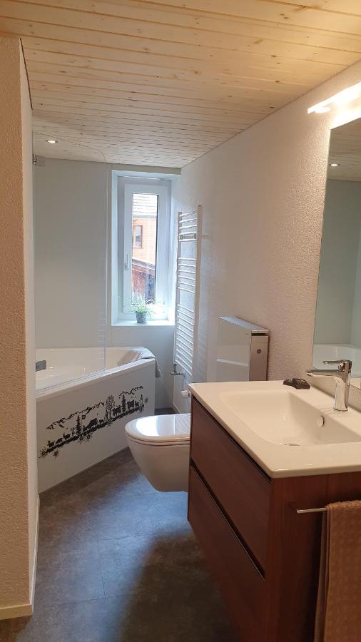 Adlerhorst - Apartment Im Niedersimmental Oey Εξωτερικό φωτογραφία