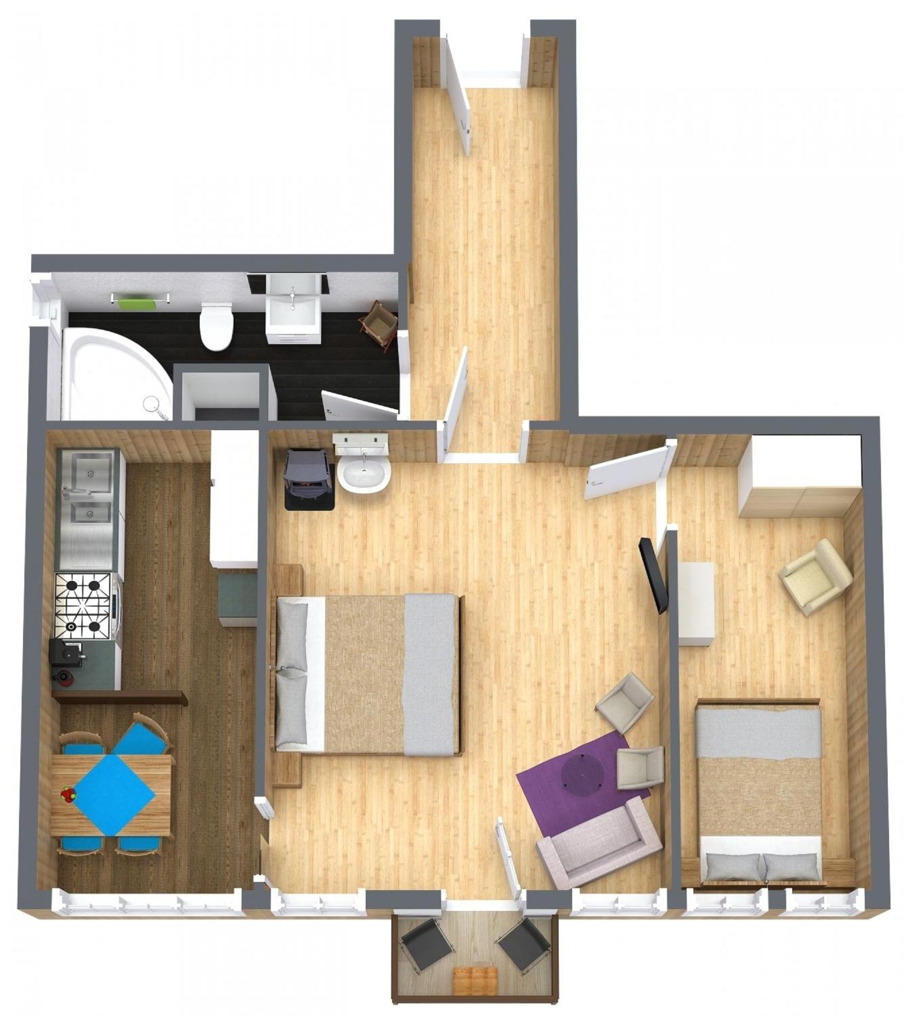 Adlerhorst - Apartment Im Niedersimmental Oey Εξωτερικό φωτογραφία